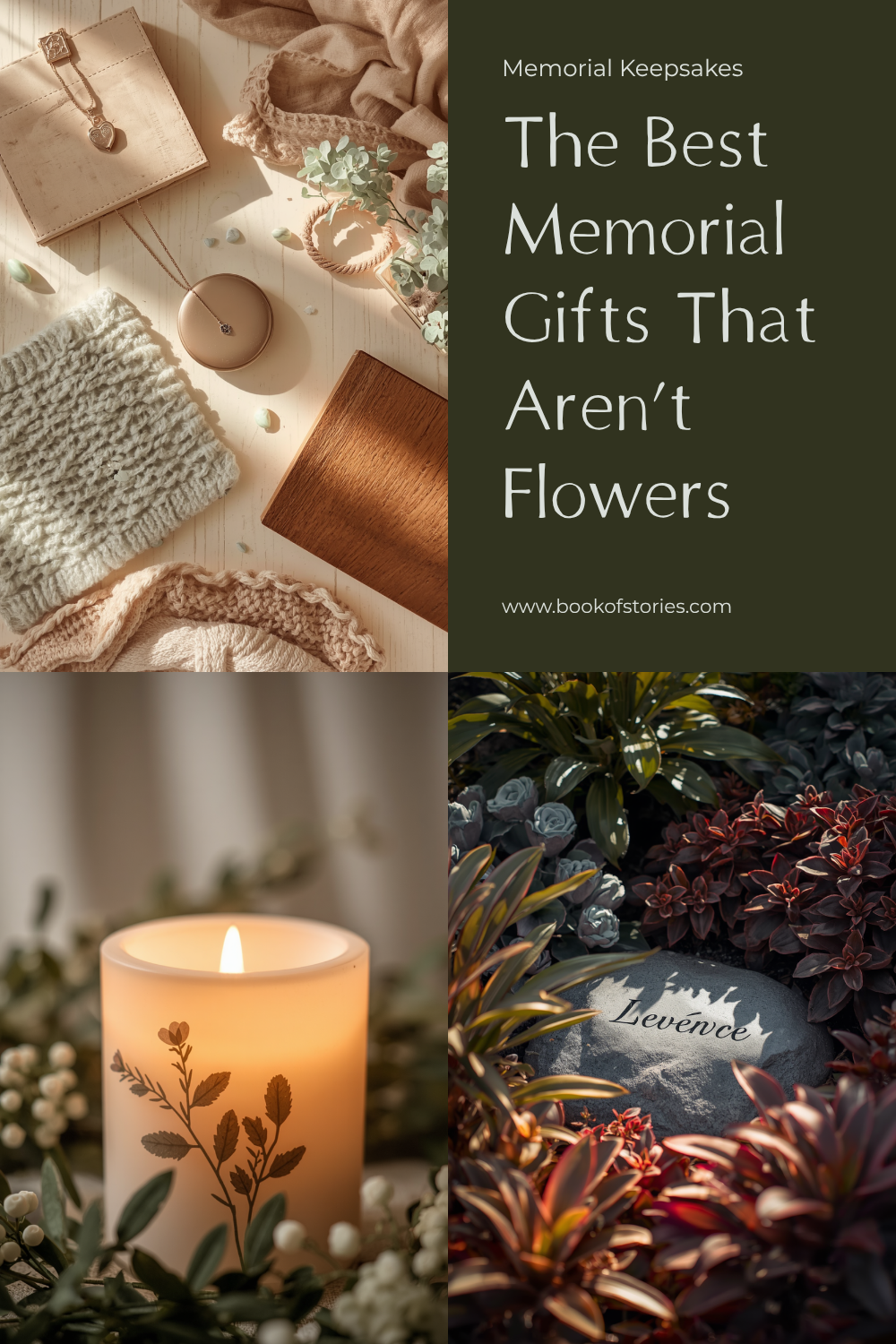The best memorial gifts that aren't flowers - a keepsake book that lasts for years