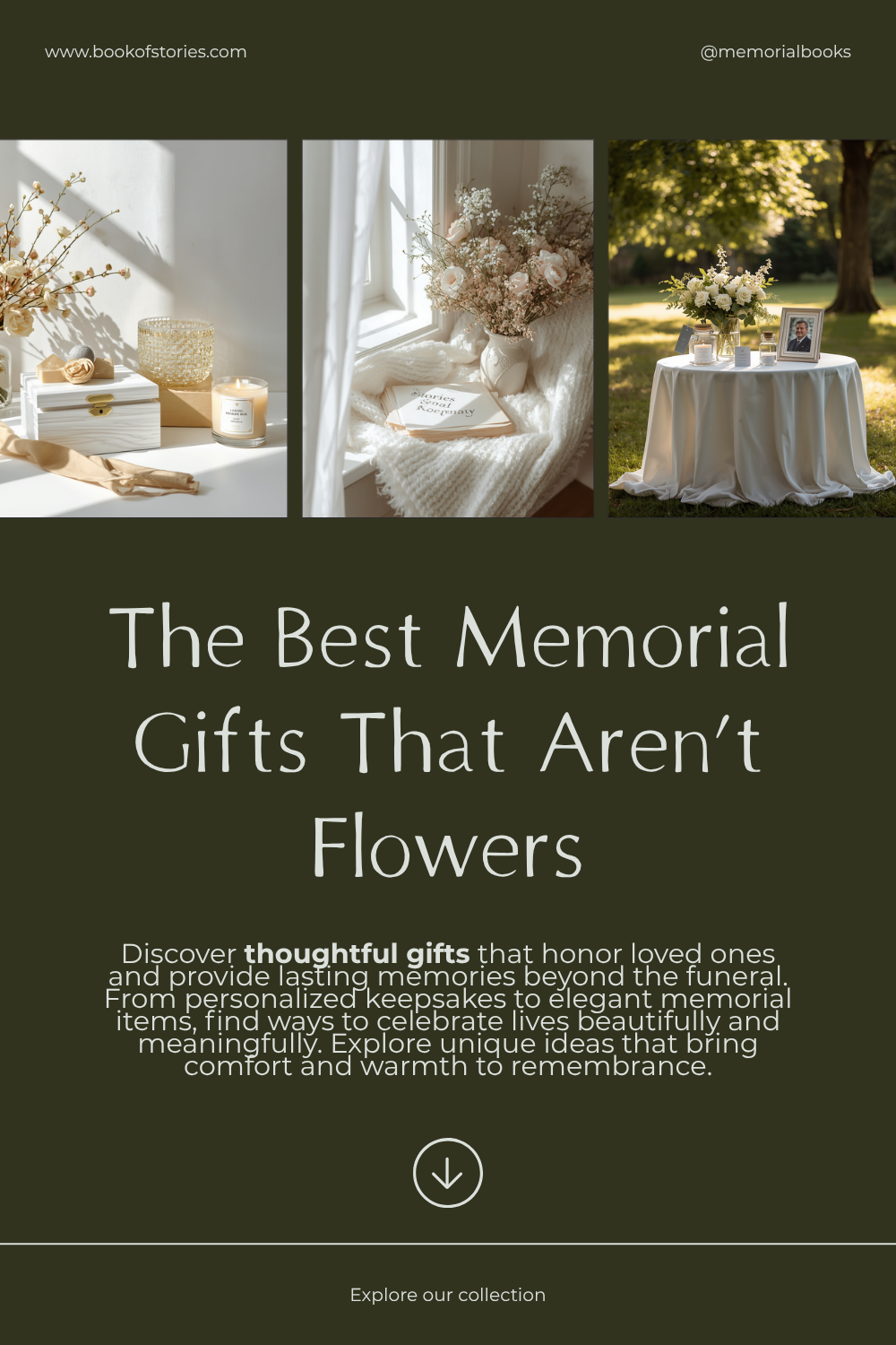 The one sympathy gift that gets better with time - Book of Stories